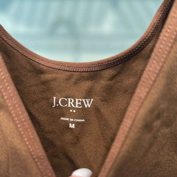 NWT Jcrew brown layer tank - Picture 3 of 6